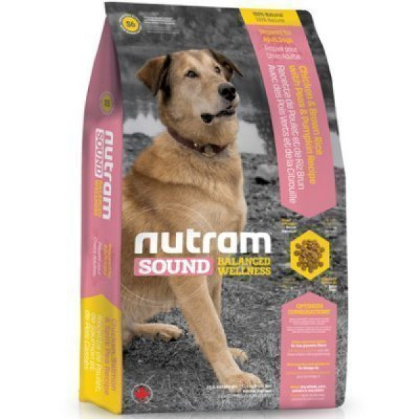 Nutram S6 Sound Balanced Wellness® Adult Natural Dog Food 成犬(雞肉南瓜)2kg 